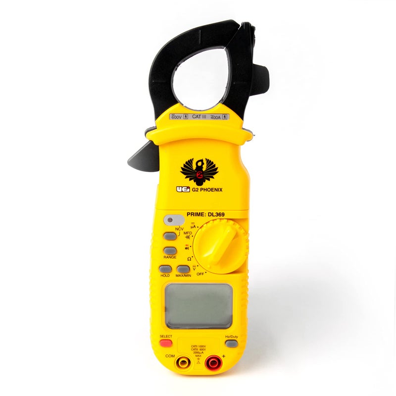 UEi Test Instruments مقياس تيار رقمي UEi DL369 لمكيفات الهواء مع نطاق تلقائي 4000 عد - Image 1
